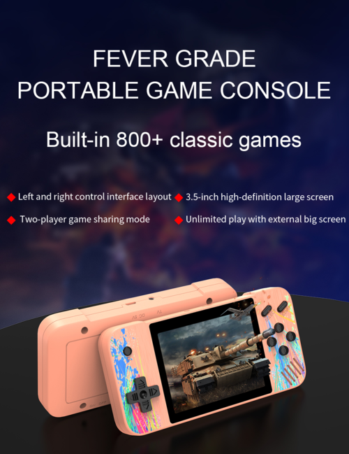 800-in-1 Retro Handheld Game Console — Relive the Classics