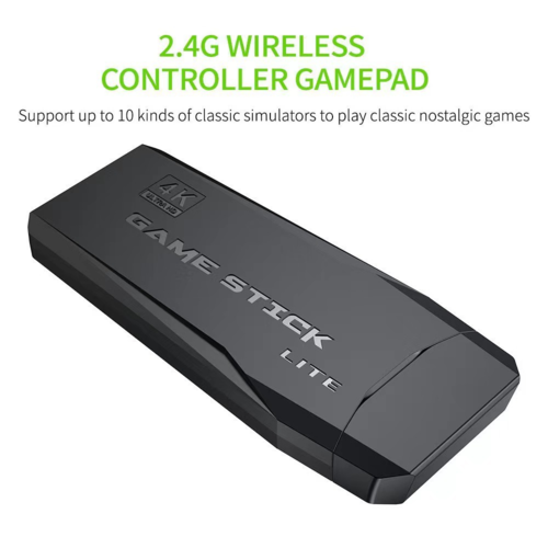 4K 2.4G Double Wireless Controller Game Stick Video Game Console